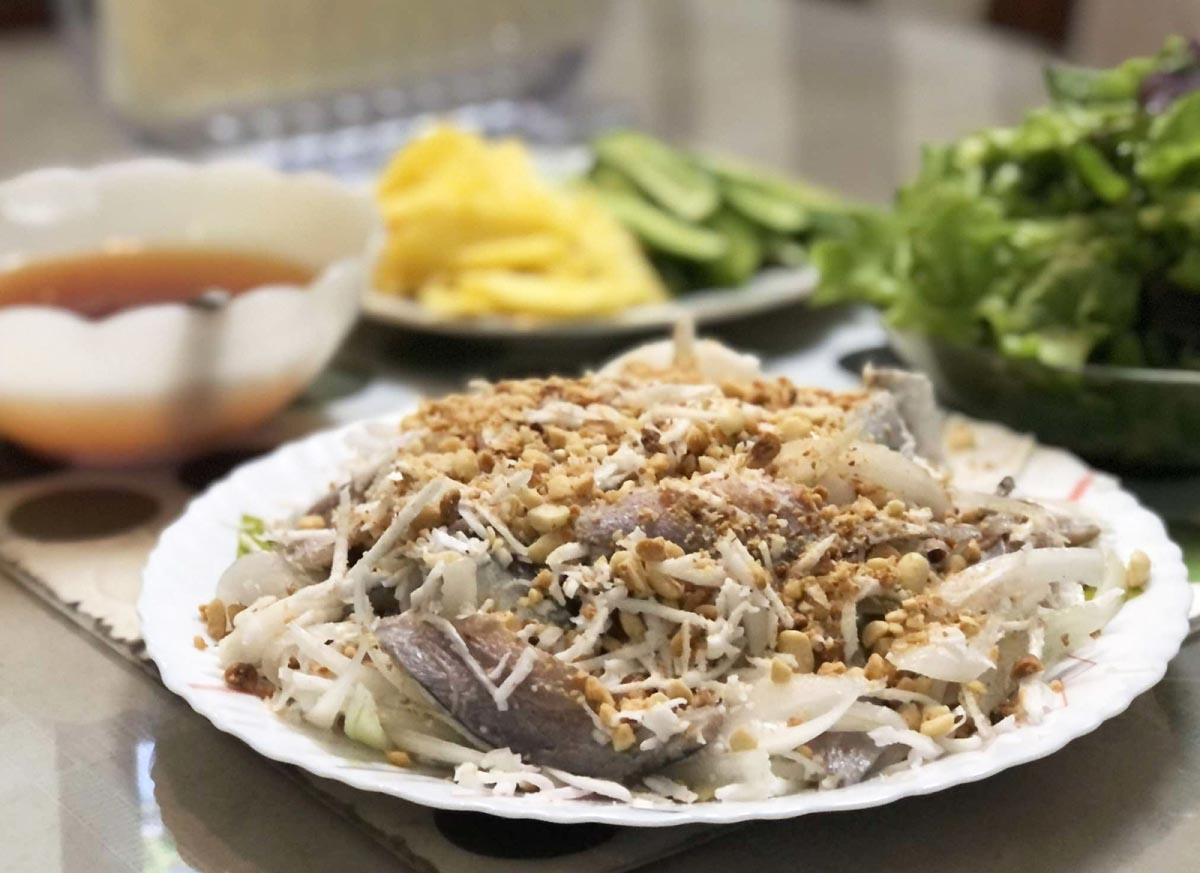 Phu Quoc herring salad